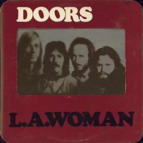 The Doors L.A. Woman - 1st - VG/EX - wos vinyl LP album (LP record) UK DORLPLA802412