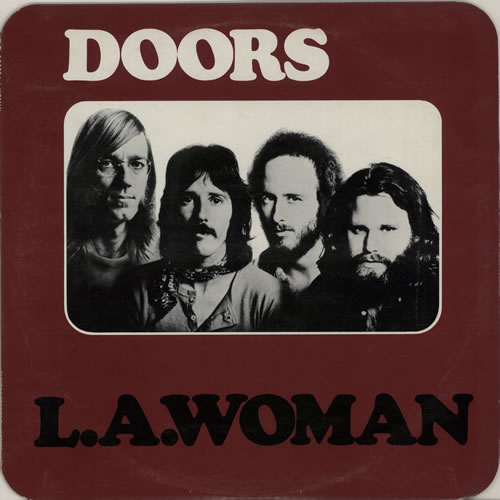 The Doors L.A. Woman - 3rd + Inner vinyl LP album (LP record) UK DORLPLA272648