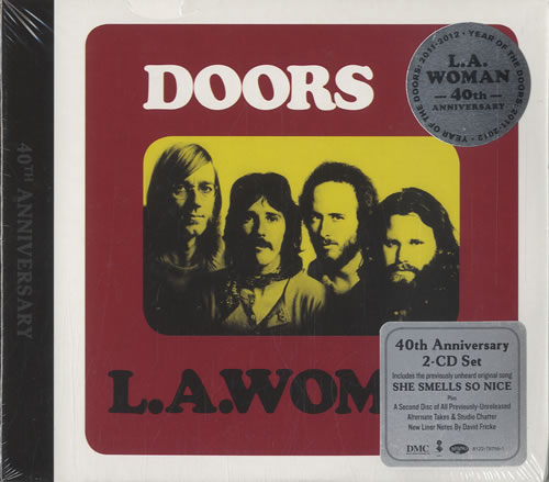 The Doors L.A. Woman - 40th Anniversary Edition / Sealed 2 CD album set (Double CD) UK DOR2CLA567845