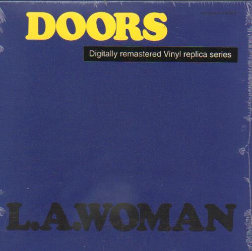 The Doors L.A. Woman - Blue Sleeve CD album (CDLP) German DORCDLA186952
