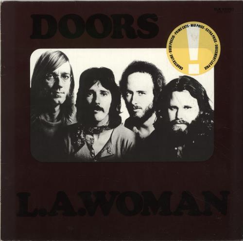 The Doors L.A. Woman - Red Label vinyl LP album (LP record) German DORLPLA528967