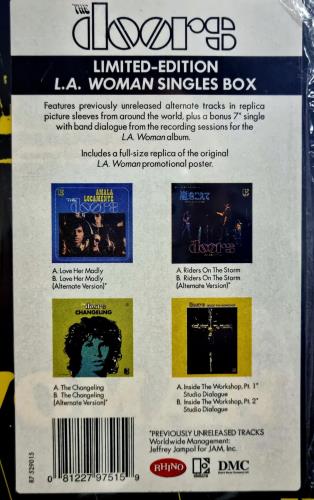 The Doors L.A. Woman - RSD11 - Numbered & Stickered 7" single box set US DOR7XLA767930