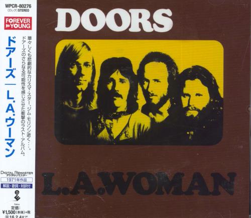 The Doors L.A. Woman CD album (CDLP) Japanese DORCDLA818205