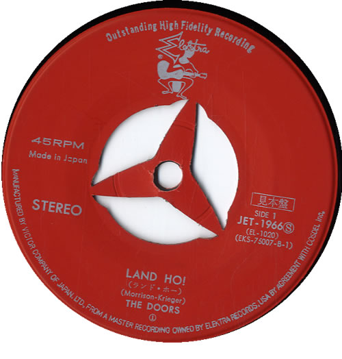 The Doors Land Ho! 7" vinyl single (7 inch record / 45) Japanese DOR07LA560188