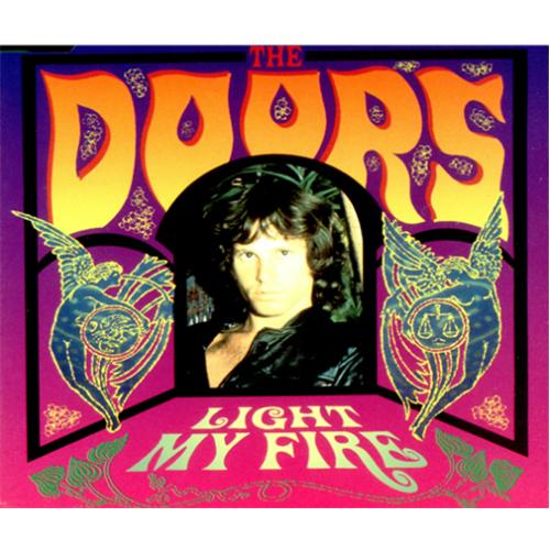 The Doors Light My Fire CD single (CD5 / 5") UK DORC5LI56880