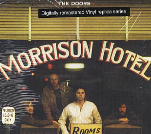 The Doors Morrison Hotel CD album (CDLP) German DORCDMO310055