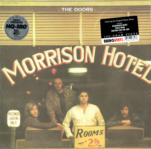 The Doors Morrison Hotel vinyl LP album (LP record) US DORLPMO489255