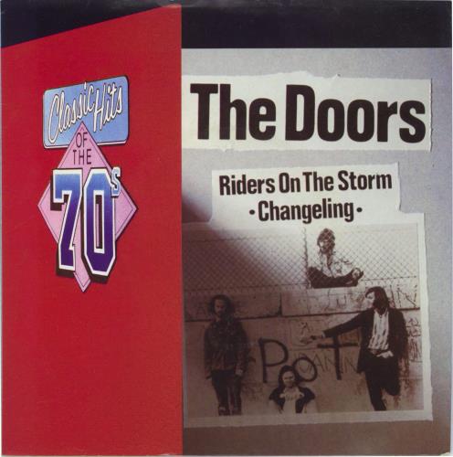 The Doors Riders On The Storm 7" vinyl single (7 inch record / 45) UK DOR07RI121889