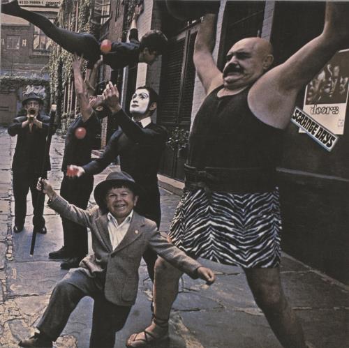The Doors Strange Days - 180gm + lyric insert - EX vinyl LP album (LP record) UK DORLPST877619