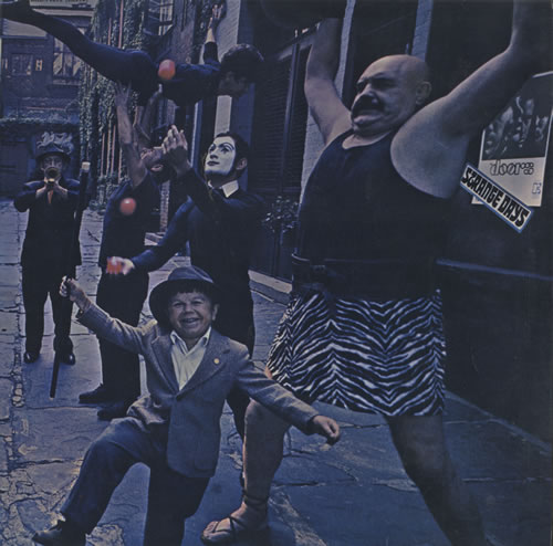 The Doors Strange Days - 1st + Inner vinyl LP album (LP record) UK DORLPST515558