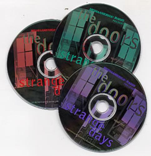 The Doors Strange Days 2 CD album set (Double CD) US DOR2CST279412