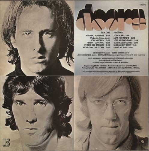 The Doors The Best Of The Doors - 1st - EX vinyl LP album (LP record) UK DORLPTH738637