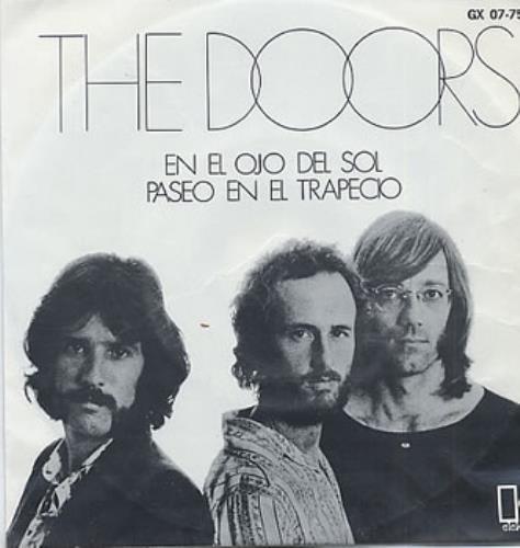 The Doors The Doors EP 7" vinyl single (7 inch record / 45) Mexican DOR07TH315531