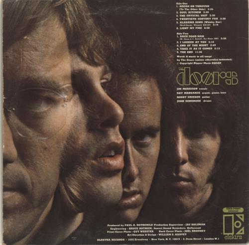 The Doors The Doors vinyl LP album (LP record) US DORLPTH690709