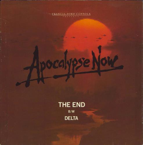 The Doors The End 7" vinyl single (7 inch record / 45) UK DOR07TH156658
