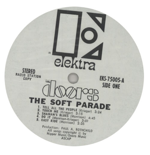 The Doors The Soft Parade - 1st + Inner vinyl LP album (LP record) US DORLPTH594814