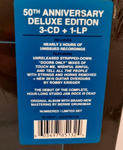 The Doors The Soft Parade - Deluxe Edition box set US DORBXTH771423