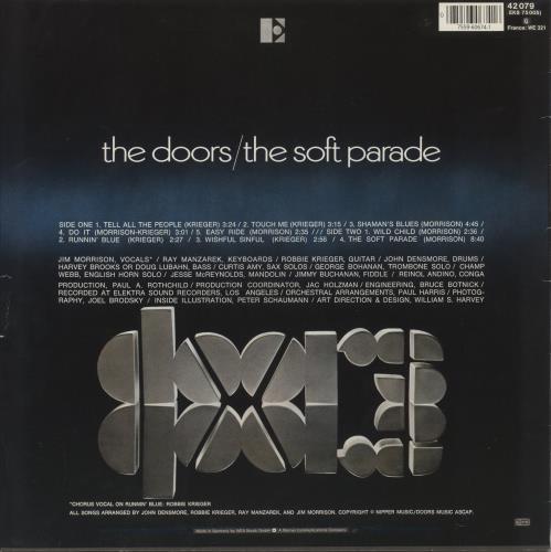 The Doors The Soft Parade - Grey Label vinyl LP album (LP record) German DORLPTH461471