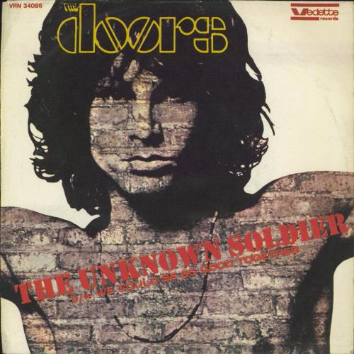 The Doors The Unknown Soldier 7" vinyl single (7 inch record / 45) Italian DOR07TH772471