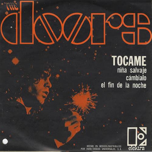 The Doors Touch Me 7" vinyl single (7 inch record / 45) Mexican DOR07TO112575