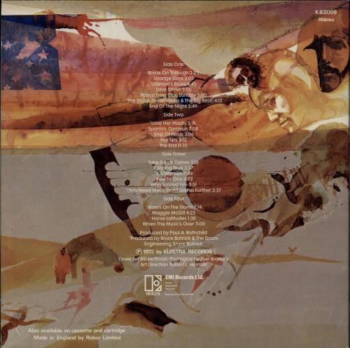 The Doors Weird Scenes Inside The Gold Mine - EX 2-LP vinyl record set (Double LP Album) UK DOR2LWE764951