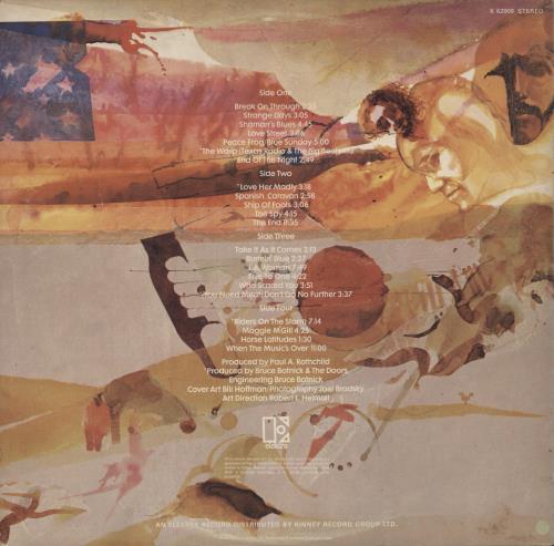 The Doors Weird Scenes Inside The Gold Mine 2-LP vinyl record set (Double LP Album) UK DOR2LWE872300