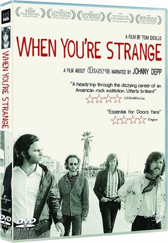 The Doors When You're Strange DVD UK DORDDWH807243
