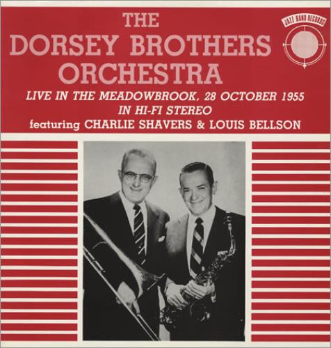 The Dorsey Brothers Live In The Meadowbrook vinyl LP album (LP record) UK DOQLPLI404291