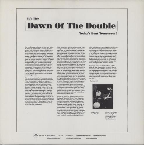 The Double Dawn Of The Double vinyl LP album (LP record) US TO3LPDA894890