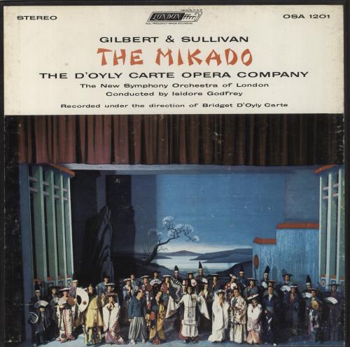 The D'Oyly Carte Opera Company The Mikado Vinyl Box Set UK 2EPVXTH862401