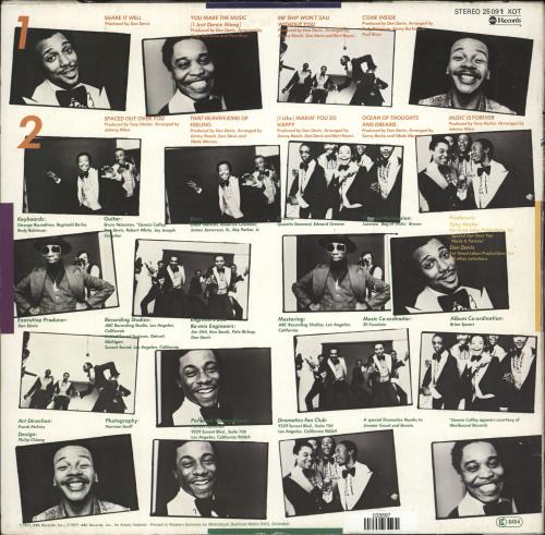 The Dramatics Shake It Well vinyl LP album (LP record) German DR-LPSH732809