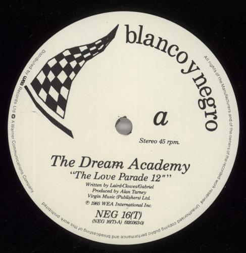The Dream Academy The Love Parade 12" vinyl single (12 inch record / Maxi-single) UK DRE12TH77431