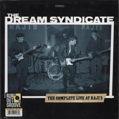 The Dream Syndicate The Complete Live At Raji's - Blue / White / Black Marbled Vinyl 2-LP vinyl record set (Double LP Album) US DSY2LTH779456
