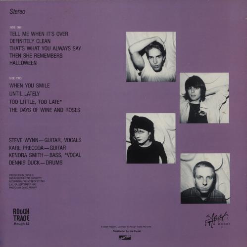 The Dream Syndicate The Days Of Wine And Roses vinyl LP album (LP record) UK DSYLPTH300776