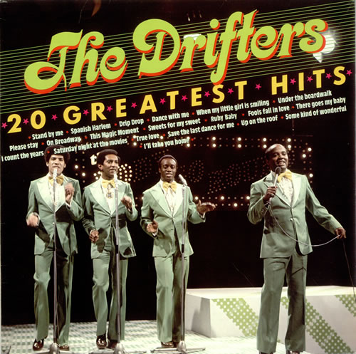 The Drifters 20 Greatest Hits vinyl LP album (LP record) Dutch TD3LPGR522962