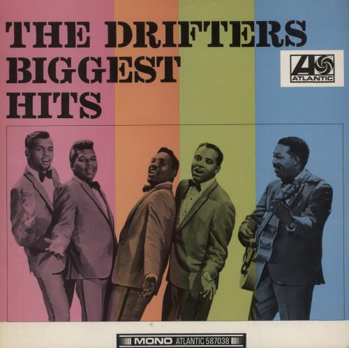The Drifters Biggest Hits - Plum and Red label- EX vinyl LP album (LP record) UK TD3LPBI868531