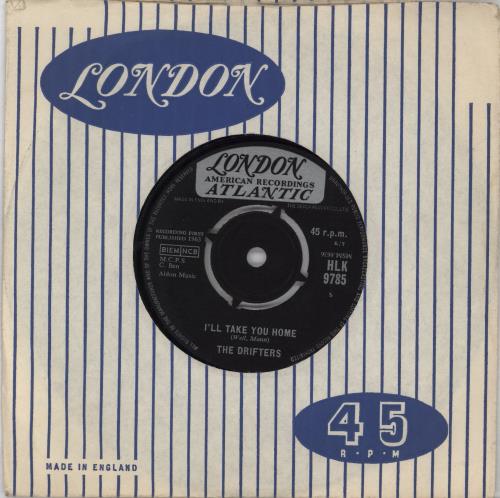 The Drifters I'll Take You Home 7" vinyl single (7 inch record / 45) UK TD307IL720169