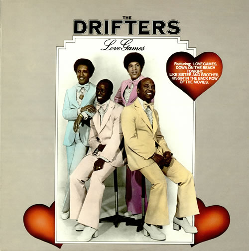 The Drifters Love Games vinyl LP album (LP record) UK TD3LPLO457705