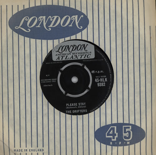 The Drifters Please Stay 7" vinyl single (7 inch record / 45) UK TD307PL572580