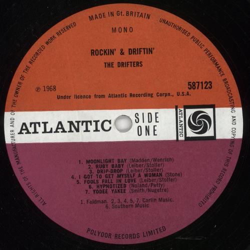 The Drifters Rockin' & Driftin' vinyl LP album (LP record) UK TD3LPRO739898