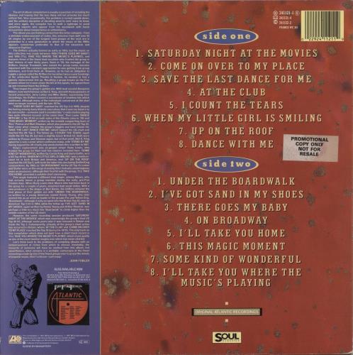 The Drifters Save The Last Dance For Me vinyl LP album (LP record) UK TD3LPSA453928