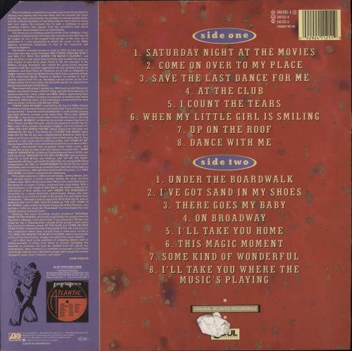 The Drifters Save The Last Dance For Me vinyl LP album (LP record) German TD3LPSA860572