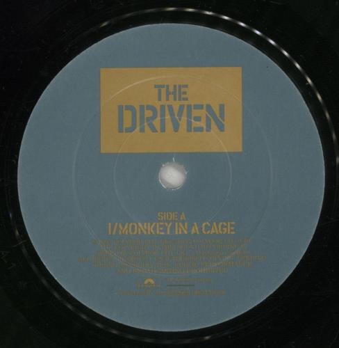 The Driven Monkey In A Cage 7" vinyl single (7 inch record / 45) UK T0L07MO886602