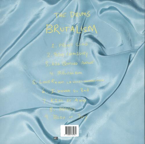 The Drums Brutalism - Clear Vinyl - Sealed vinyl LP album (LP record) UK UMSLPBR718120