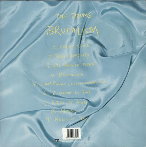 The Drums Brutalism - Clear Vinyl - Sealed vinyl LP album (LP record) US UMSLPBR869599