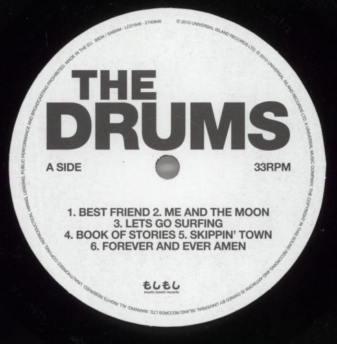 The Drums The Drums vinyl LP album (LP record) UK UMSLPTH684773