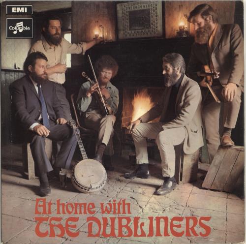 The Dubliners At Home With The Dubliners vinyl LP album (LP record) UK TIQLPAT712856
