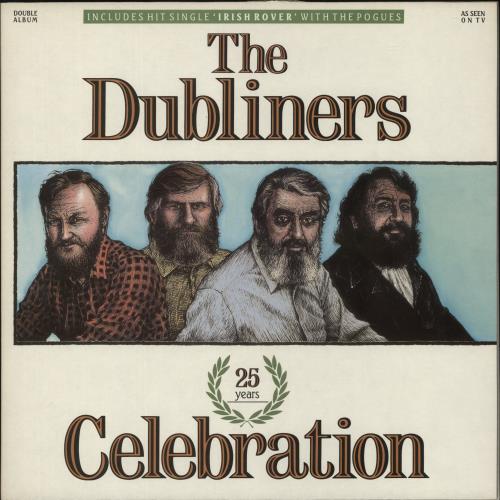 The Dubliners Celebration 2-LP vinyl record set (Double LP Album) UK TIQ2LCE609462