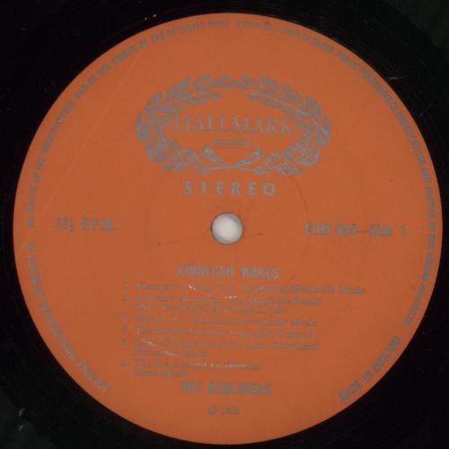 The Dubliners Finnegan Wakes vinyl LP album (LP record) UK TIQLPFI759554