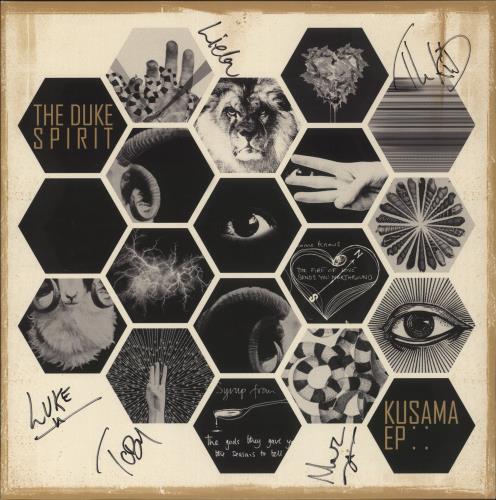The Duke Spirit Kusama EP - Autographed 12" vinyl single (12 inch record / Maxi-single) UK UKI12KU867860